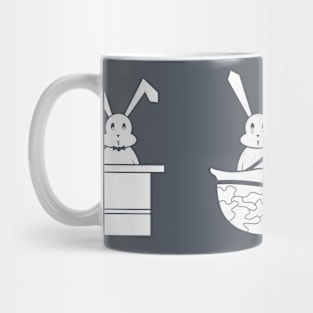 Rabbits and hats Mug